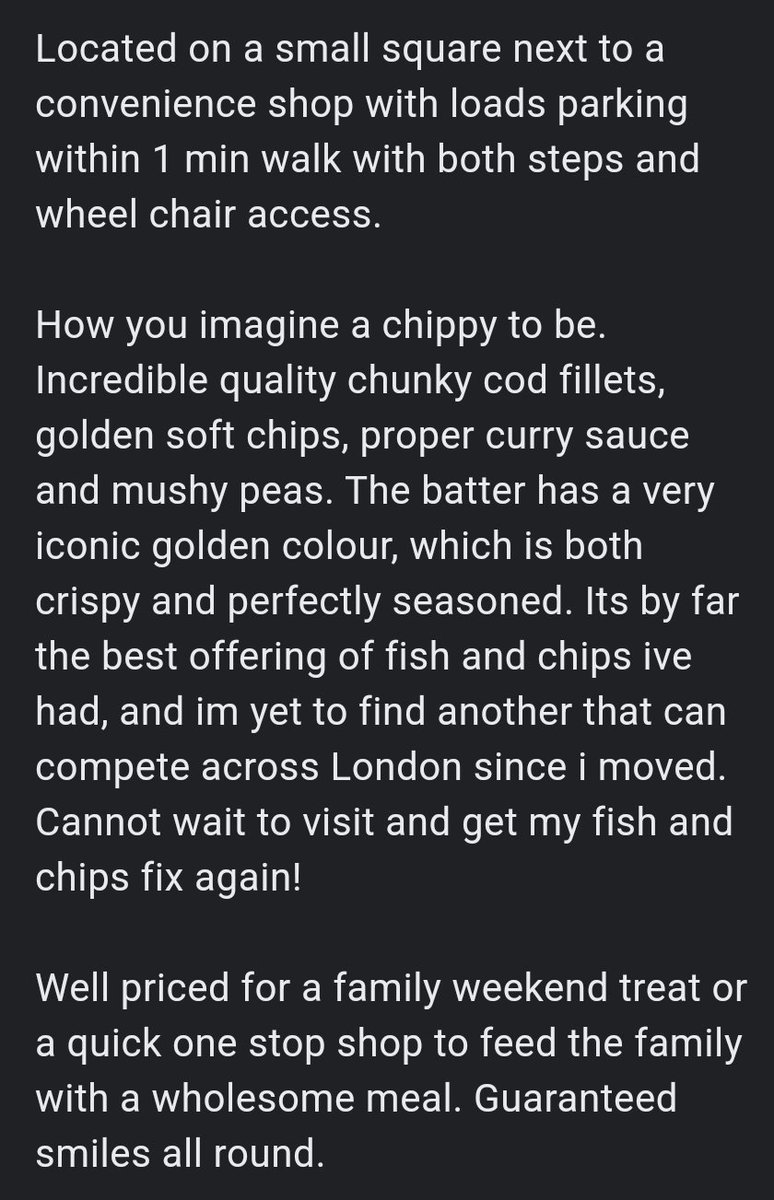 ChippysUK's tweet photo. Great Review 🌟🌟🌟🌟🌟 https://t.co/wWz6yV4x8A