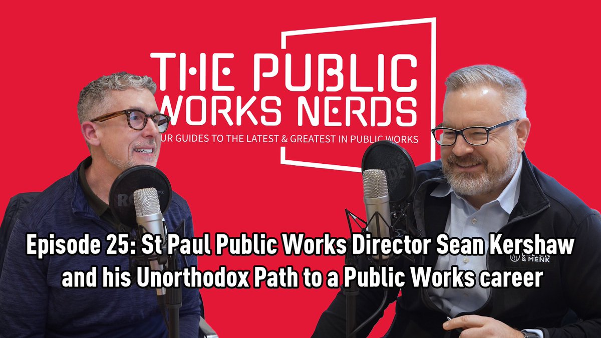 thepwnerds's tweet photo. Season 2 Ep 5 features @seankershaw talking about snow plowing, CDL’s, financing, and being a long time public works nerd. I really enjoyed this conversation with my hometown PWD. You will, too! Listen in. 

https://t.co/zN9g3uIGLR https://t.co/YEQqFewHUX