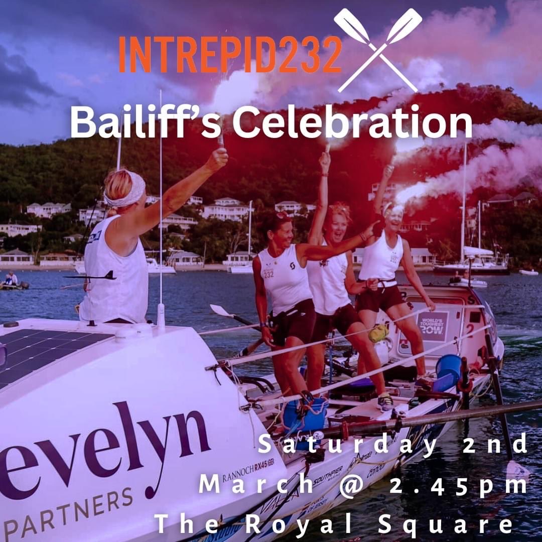 Tracy M (@tracymourant) on Twitter photo There’s a special celebration event in the Royal Square on Saturday for these incredible women. 🇯🇪🚣🏽
If you followed their epic transatlantic journey, come and join the <a href="/bailiffofjersey/">Bailiff of Jersey</a> official ‘welcome home’ party at 2.45pm. All welcome
#Intrepid232
#JerseyCI There’s a special celebration event in the Royal Square on Saturday for these incredible women. 🇯🇪🚣🏽
If you followed their epic transatlantic journey, come and join the <a href="/bailiffofjersey/">Bailiff of Jersey</a> official ‘welcome home’ party at 2.45pm. All welcome
#Intrepid232
#JerseyCI