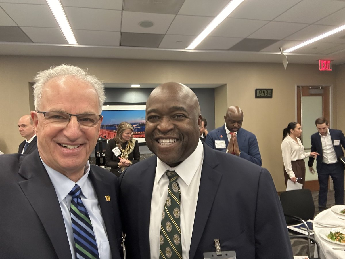 Towson University is honored to participate in and receive funds for student scholarships from the Greater Washington Partnership supporting our region’s digital tech ecosystem- and a bonus to be with my dear friend George Mason President Greg Washington