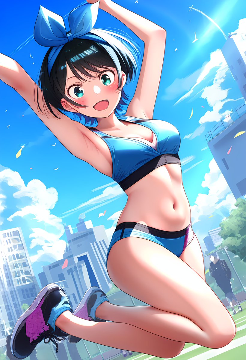 瑠夏ちゃん(*´ω｀*) #AIartworks #更科瑠夏 #彼女お借りします