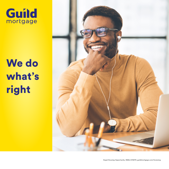 We’re here for you throughout the life of the loan. In various markets and life changes, we’ll be there to help guide you. Visit our website to learn what sets our company apart: bit.ly/3SIVVlw
#GuildMortgage