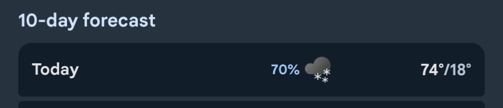 If you ever ran into us Midwesterners, I'm sure you have heard us joke about 4 seasons in one day. We really are not lying 🤣