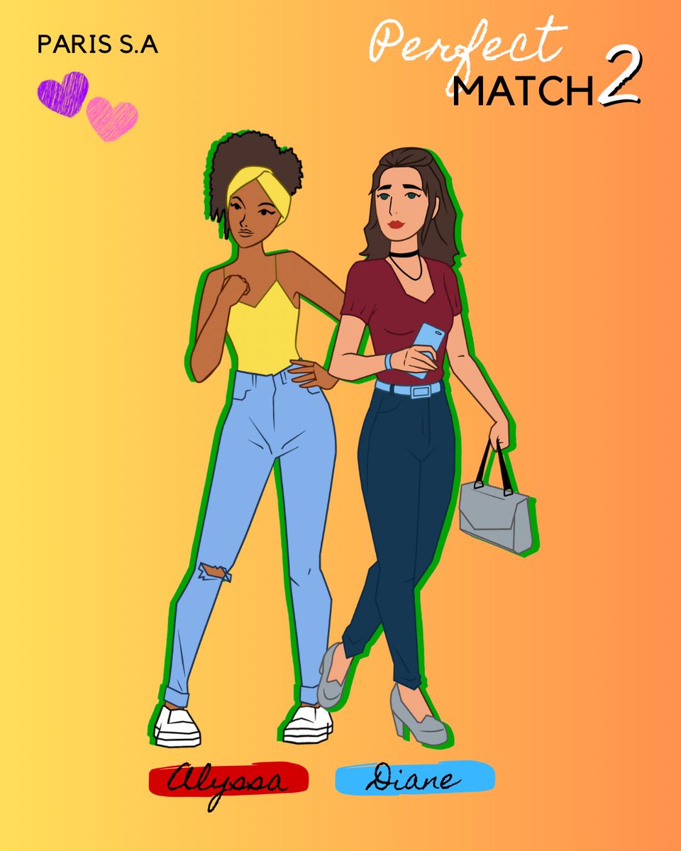 PerfectMatchBk's tweet image. Marianne, Lea, Diane y Alyssa están listas para ayudar a sus amigos a superar los obstáculos.

#PerfectMatch2 está disponible en pasta blanda, ebook y Kindle Unlimited

#BL #Romance #KindleUnlimited #SelfPublished #eBook #libroslgbt #books #Libro #Autopublicado