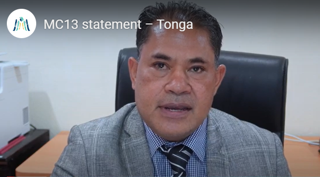 ForumSEC's tweet photo. #WTOMC13AbuDhabi voices:  

"Tonga welcomes the #FisheriesFunding Mechanism and underlines that it must be easily accessible, while allowing Members the prerogative to determine their own national fisheries systems." 
#OCOF
#Tonga Trade Min. Latu at MC13, https://t.co/ddPrh8AlkK https://t.co/Uw6N0Bd4xZ