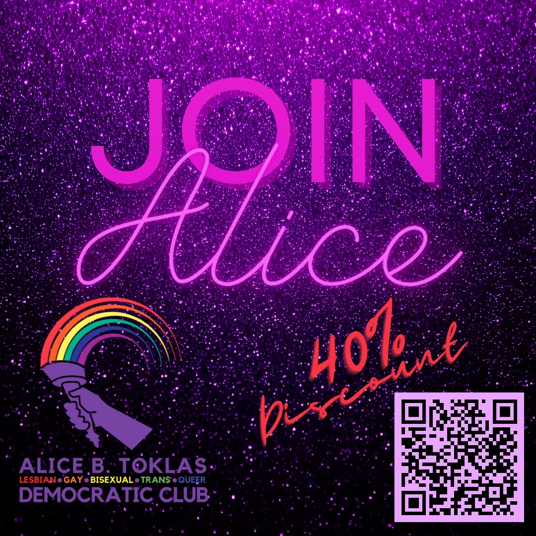 40% off our Membership fee until the election! Join now at …laslgbtdemocraticclub.wildapricot.org
