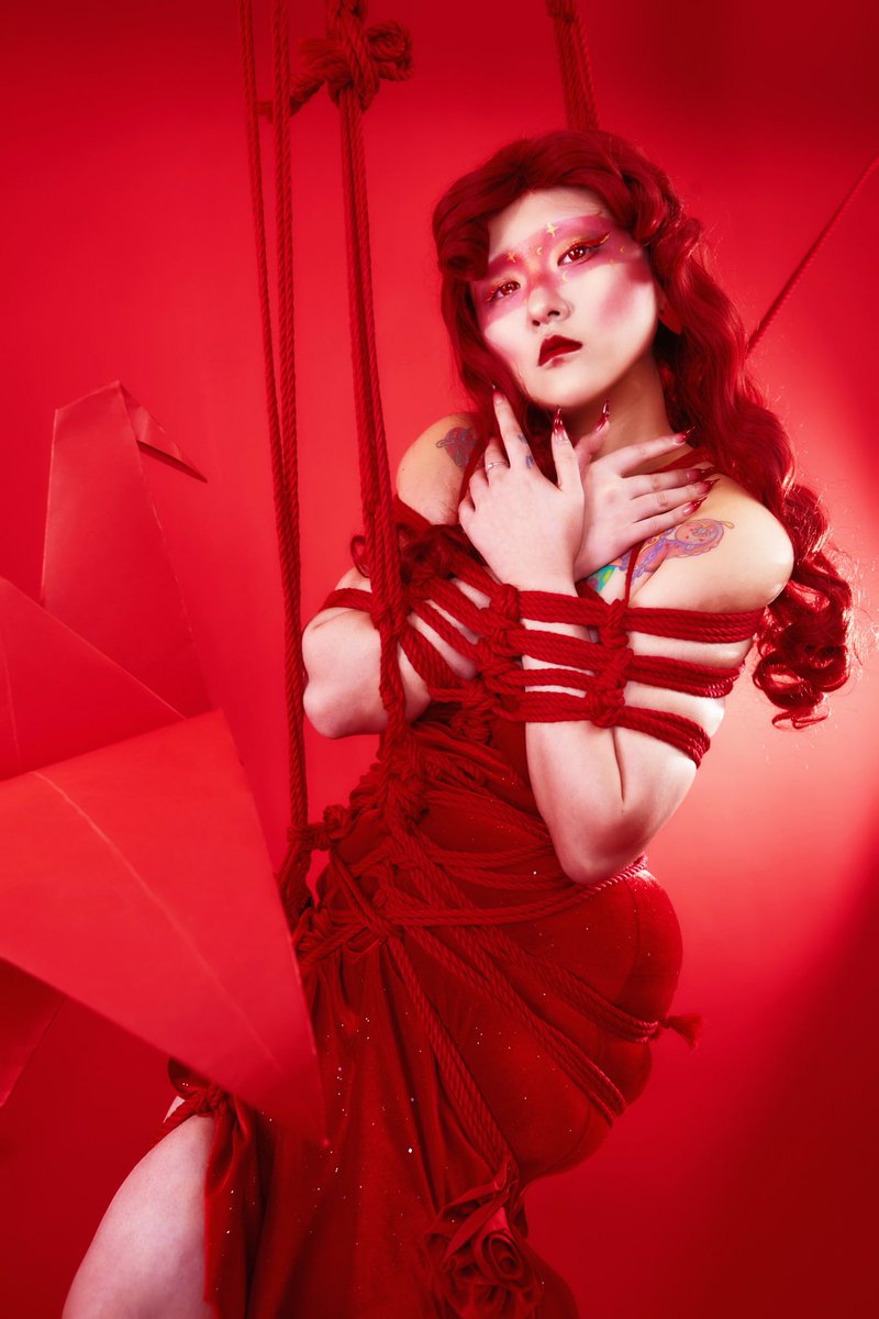 🔴

Model：Sweetest Venus
P&amp;R：Mosaic cat

#shibari#bondage#kinbaku #绳缚#縛り#緊縛#kinky https://t.co/sIIioGSrGQ