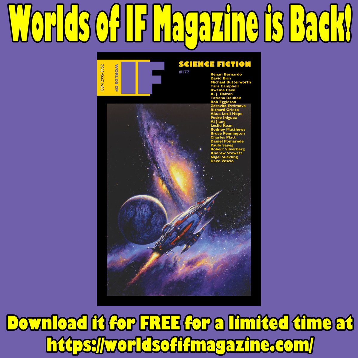 Download the new Worlds of IF for free at worldsofifmagazine.com