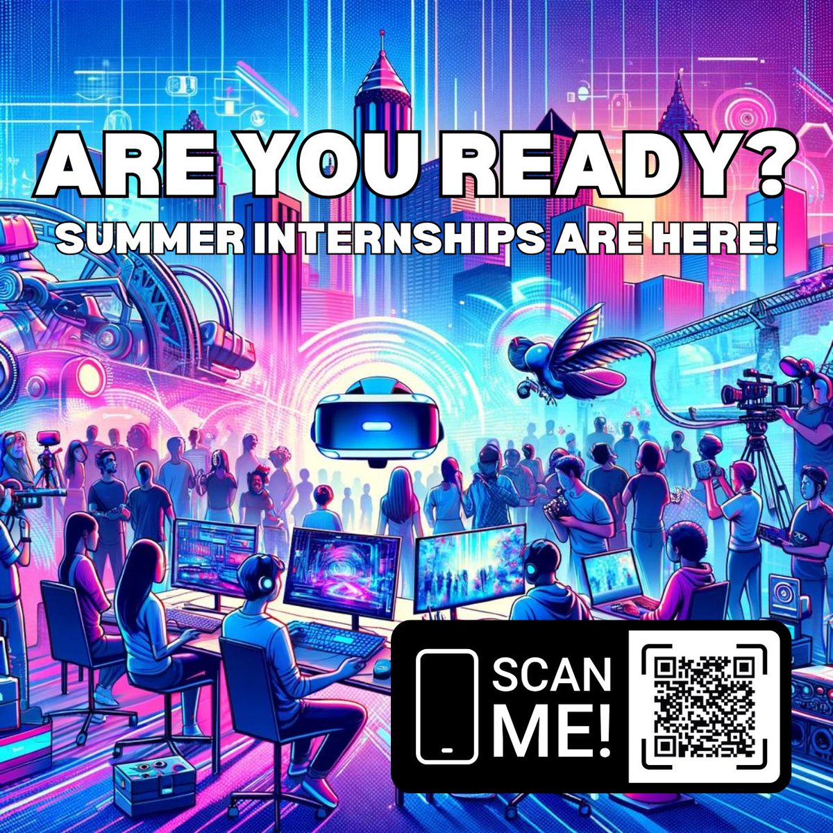 Our Funded Summer Internships are provided in Partnership with The Georgia Film Foundation 🎬 

Choose From The Following Companies ⤵️

<a href="/SkillshotMedia/">Skillshot Media</a> <a href="/esports_atlanta/">Atlanta Esports Alliance</a> <a href="/GhostGaming/">Ghost Gaming</a> <a href="/OursAtl/">OursStudiosATL</a> 

#gaming #esports #Atlanta  #gamers #gamedev #Education