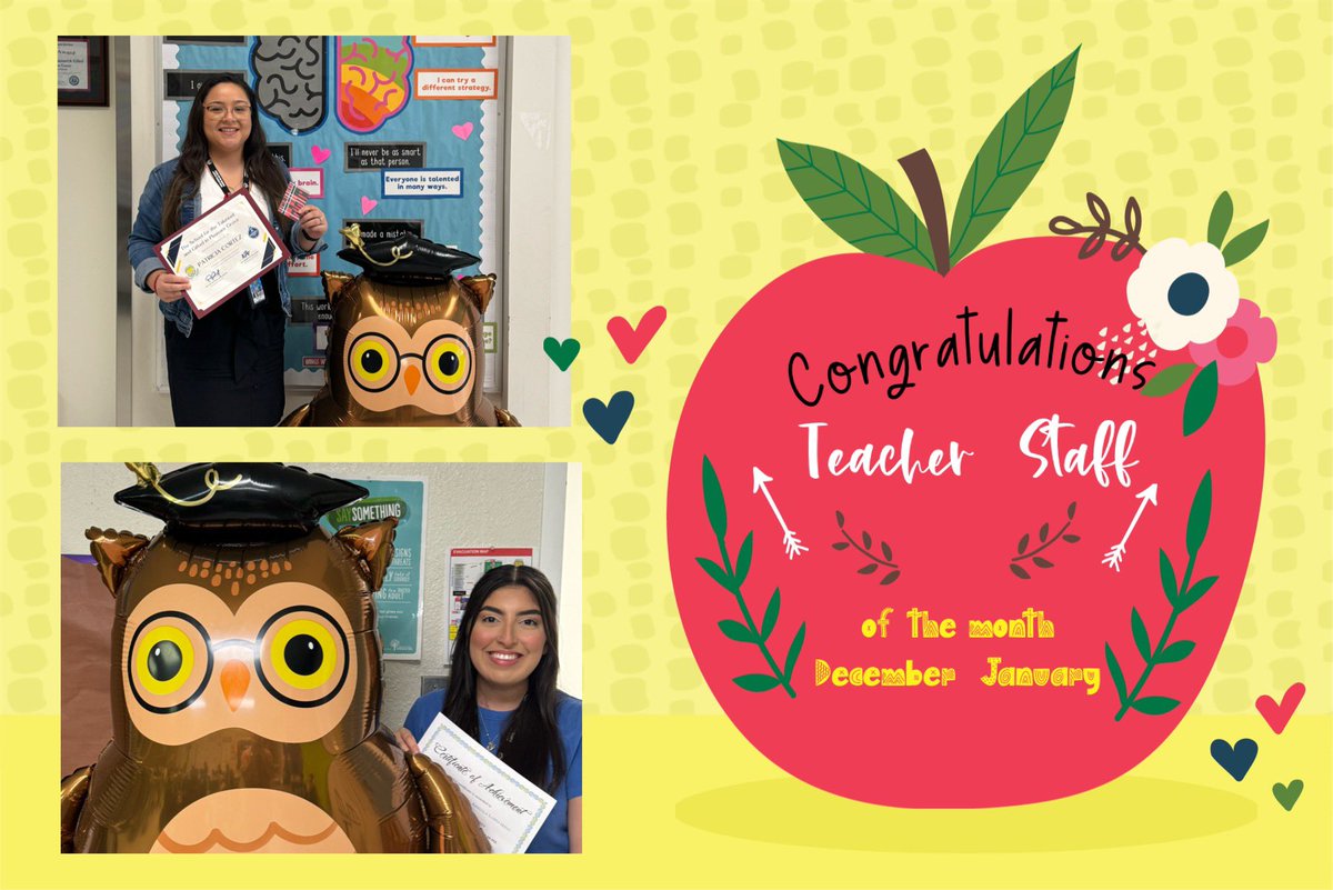 Working with greatness all year long. Congratulations @Mrs_Cortez12 & @vanessamesparza ! @STAGinPG @DrReyC @dallasschools