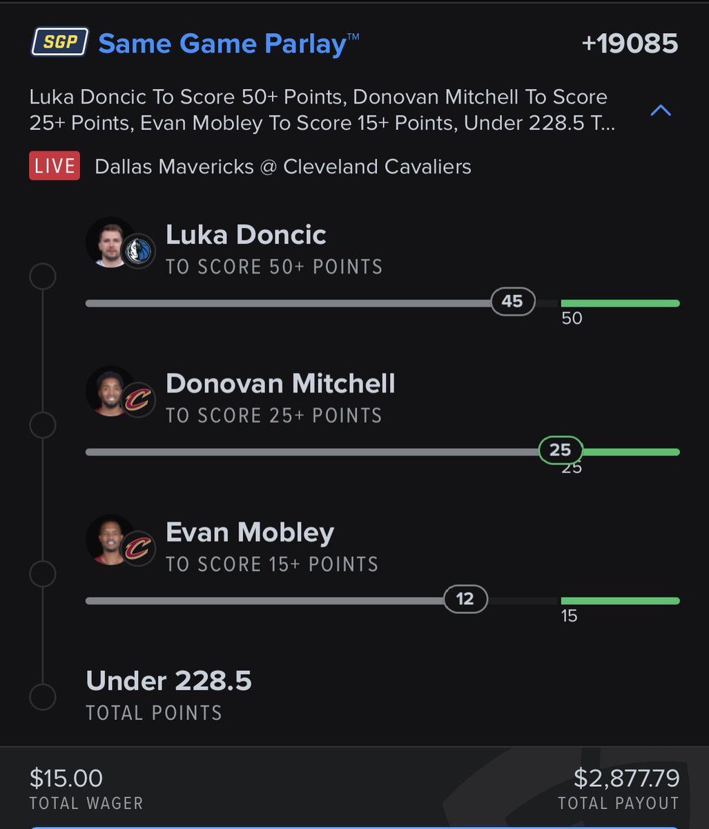 MrOverUnder's tweet photo. 8 more points in 5 mins. 🙏 🍀 https://t.co/g1Icf6Fe1q