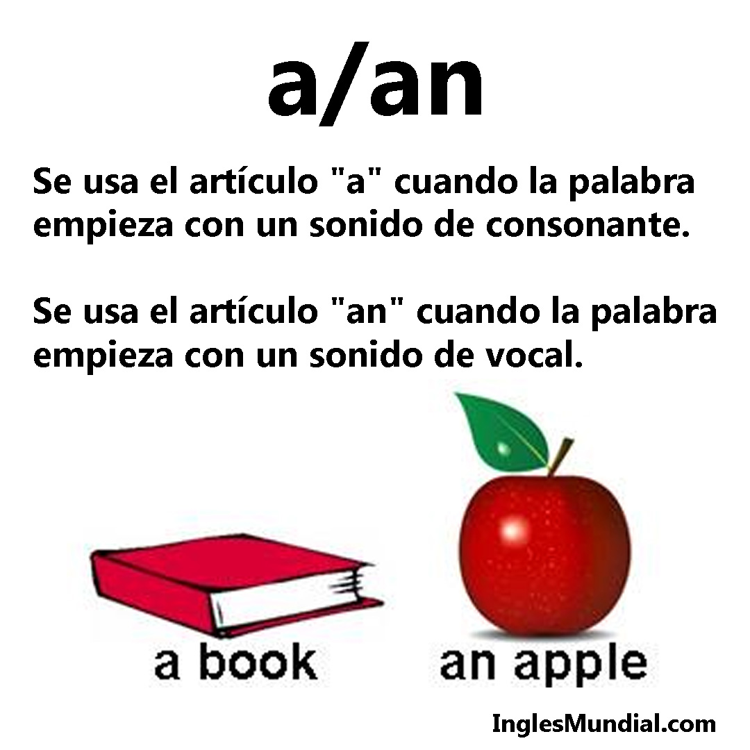 a/an - inglesmundial.com/Avanzado/Lecci…

#gramaticaingles #gramaticainglesa #verboseningles
#ingles #aprendeingles #aprenderingles #clasesdeingles #clasedeingles
#leccionesdeingles #inglesbasico
#inglesfacil #inglesonline #inglesrapido #inglesgratis #estudiaringles