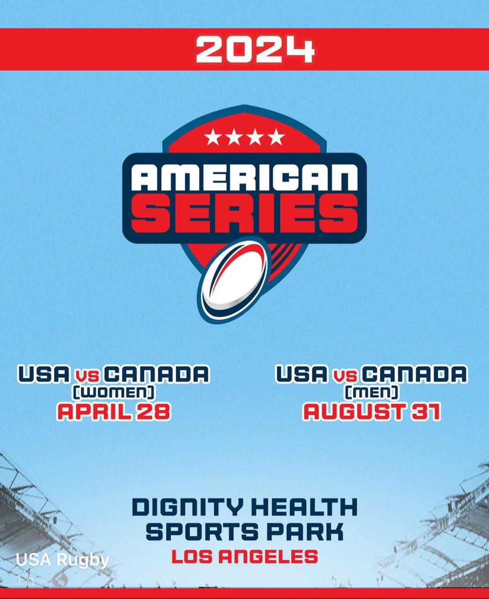 Great to get these matches announced for the @USARugby men’s & women’s national teams. And there’ll be more matches to share soon! Really enjoyed working on the planning for these on behalf of @WorldRugby alongside @AEGRugby Tickets on sale Thursday via usa.rugby/tickets