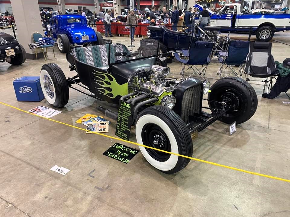 A 1923 T-bucket at the 2023 Chicago World of Wheels. #tbucket #hotrod #car