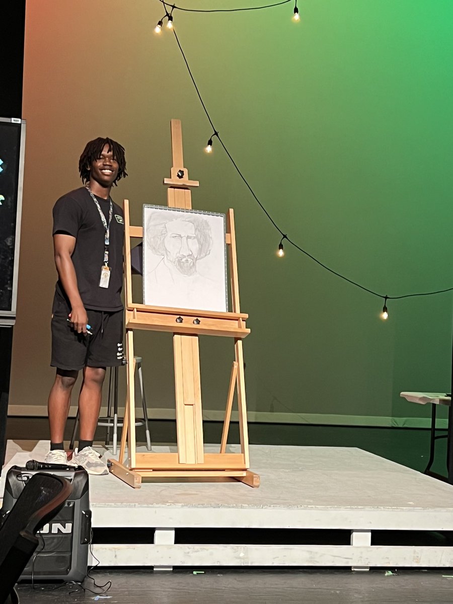 April Young 🇵🇦 (@msyoung_teaches) on Twitter photo Another successful Black History Program <a href="/BridgelandCFISD/">Bridgeland HS</a>! It's a LABOR of LOVE that I look forward to each year, and this year the kids really took it next level!! One student live-sketched a portrait of Frederick Douglas in about 30 minutes!! WOAH. 🤯 #YoungGiftedAndBlack Another successful Black History Program <a href="/BridgelandCFISD/">Bridgeland HS</a>! It's a LABOR of LOVE that I look forward to each year, and this year the kids really took it next level!! One student live-sketched a portrait of Frederick Douglas in about 30 minutes!! WOAH. 🤯 #YoungGiftedAndBlack