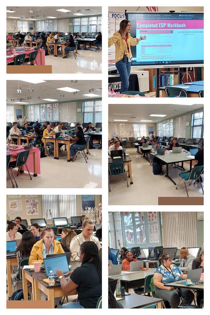Loved meeting with all of @LWMSWarriors new teachers in ESP Huddle 5 this past Friday where we discussed peer/mentor observations, completed ESP workbook tasks & took time to write a note to a special student 💕 @CaelethiaTaylor @SDPBCProfDev #RelationshipsMatter