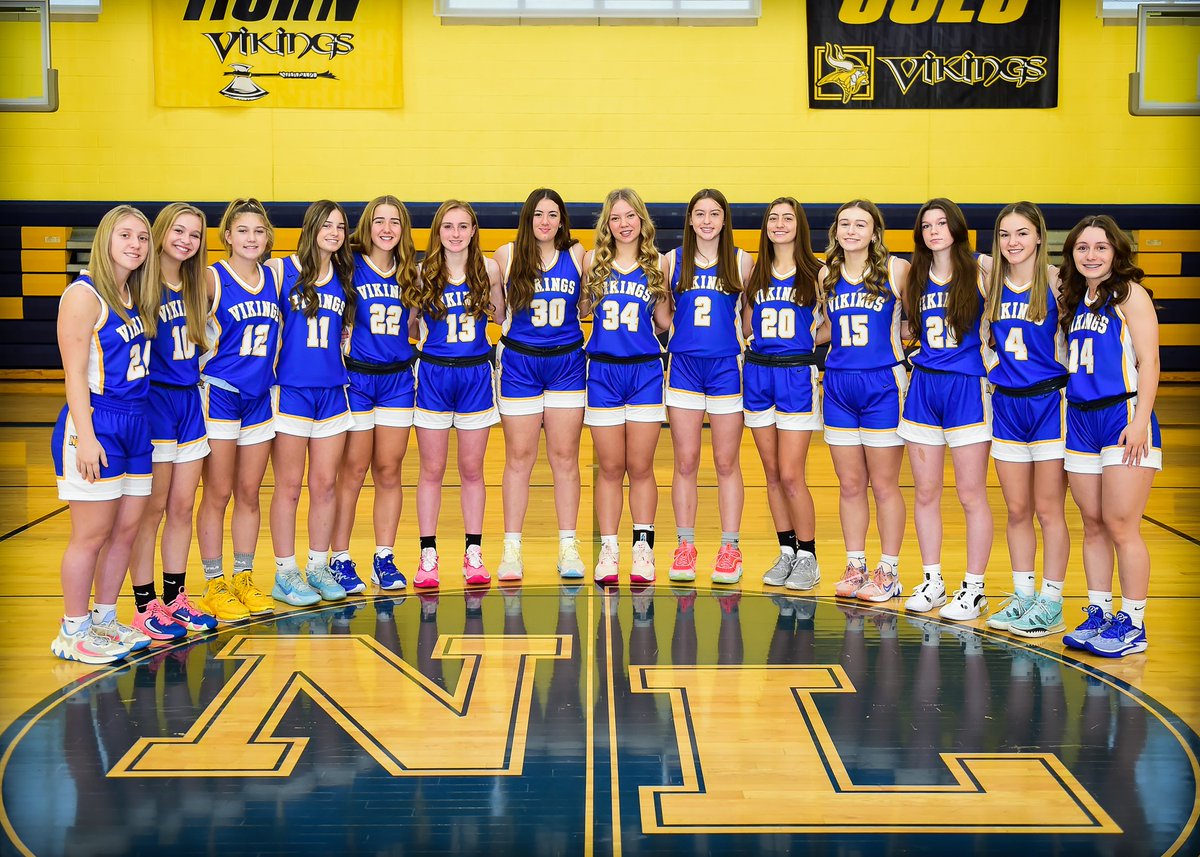 nlsdathletics's tweet photo. 2/28/24 - District 3 4A GBB 3rd Place Game (H) vs Bishop McDevitt, 7 pm

Attending the game (tickets, $6) - https://t.co/FquoihHowy

Watching the game (goes live at 6:50) - https://t.co/TfbRIPGgdY

#vikingproud🏀
@LebCoSports1 @NLLadyVikings @BishopMcDevitt @piaadistrict3 https://t.co/bbneOUW9Y7