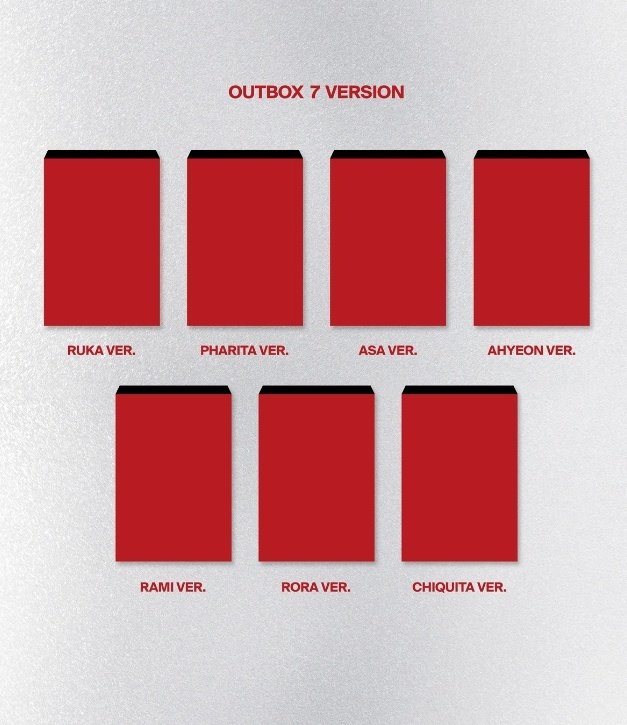 ขายแบบ 7 เวอร์ชั่น ของจริง! 
#BABYMONSTER