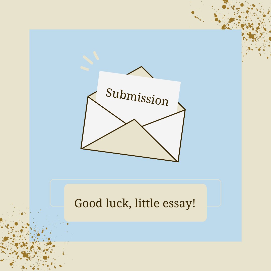 #amwriting #essaywriting #Christianwriter #ACFW
I submitted a personal essay about my late father. I hope it's accepted. My dad was a great guy! Good luck, little essay!