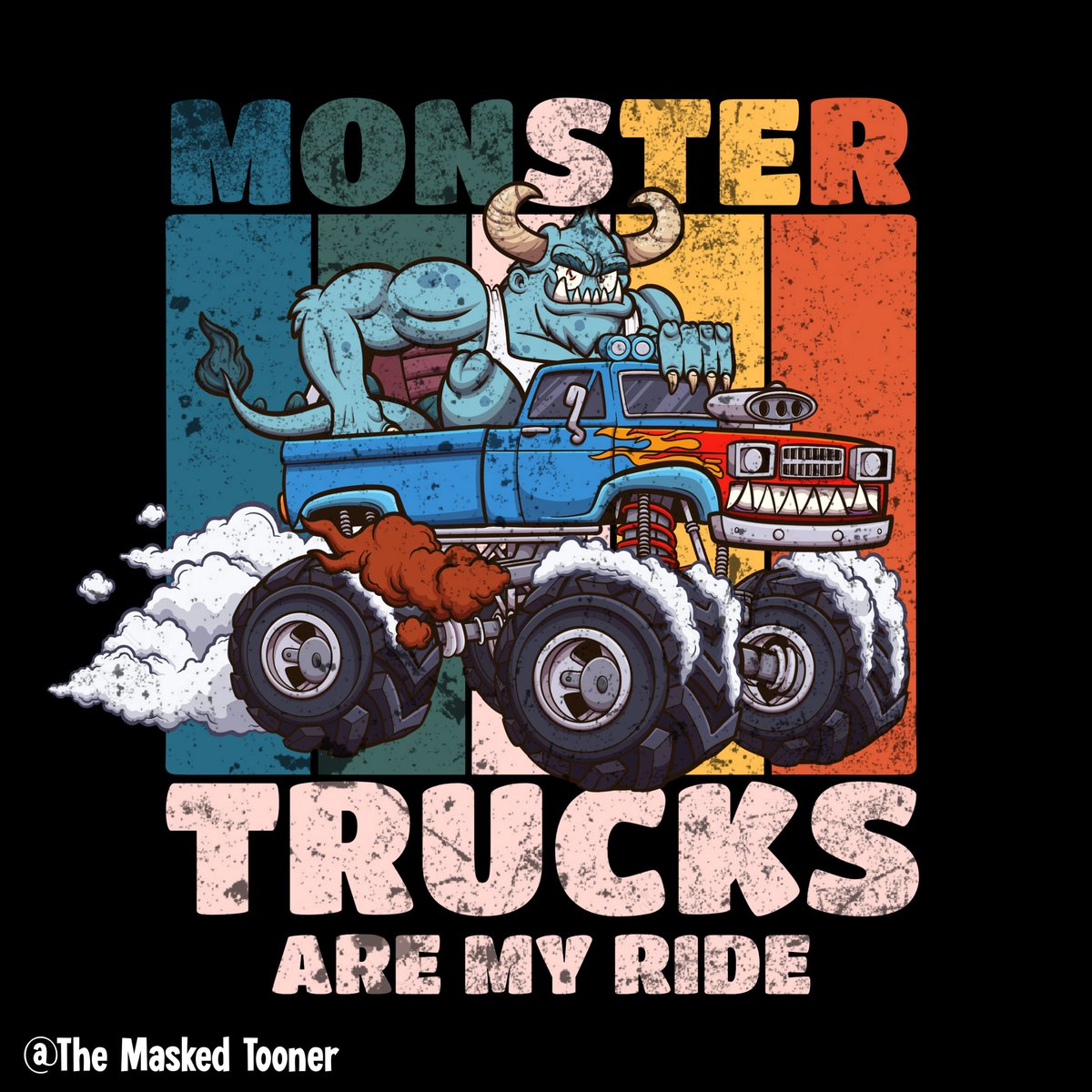 Monster trucks are my ride merchandise available in all my shops! 👾🏎️
-
#monstertrucks #trucks #monsters #funny #cartoon #cute #cool #vintage #retro #boys #monstertrucksaremyride #monstertrucksaremyjam #characterdesign #graphicdesign #tshirtdesign #cartoontshirt #tshirtdesigner
