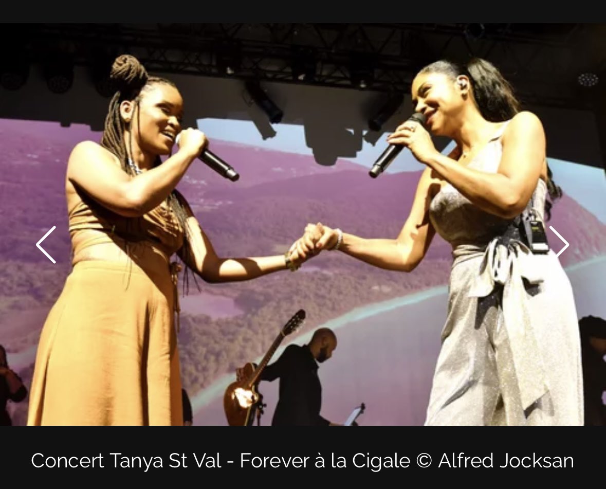 Freemyflo's tweet photo. Gratitude pr ce moment de partage avec my big sis @tanyastval 💜✨😌 
La Cigale 24/02/24
#TanyaForever https://t.co/tH3DwApMmr