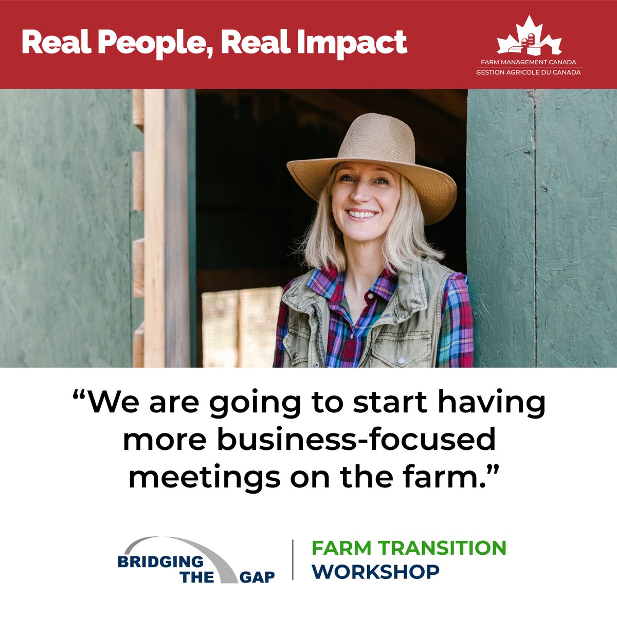 FMC_GAC's tweet image. March 8 in Grand Prairie, AB:
A workshop uniquely designed to engage multiple generations working together on the #FamilyFarm in meaningful discussions to address concerns and considerations for the future of the farm #FarmTransition
Register at eventbrite.ca/e/732992599597