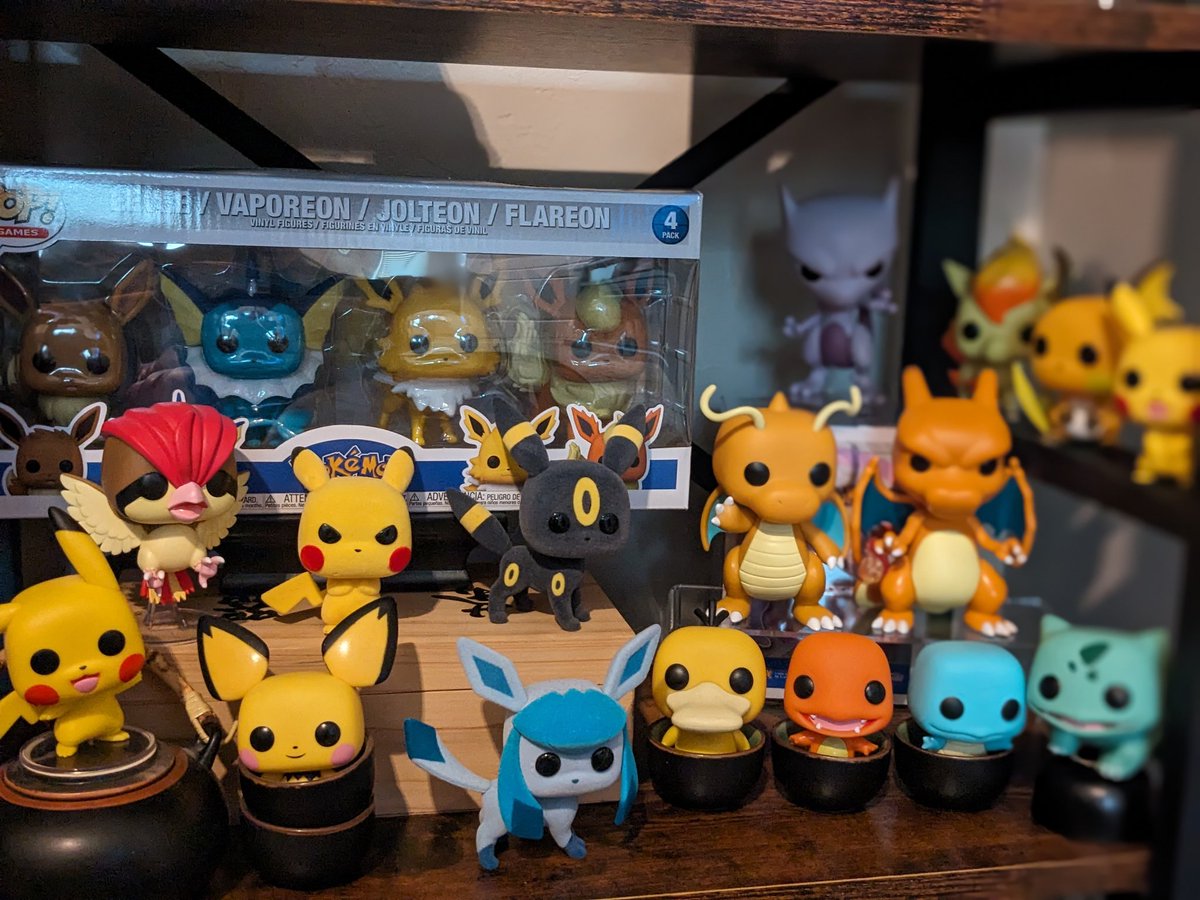 hollyeleigh's tweet photo. @funko Technically, this is my husband's collection, but I love the fluffy ones! https://t.co/piEFMceqku