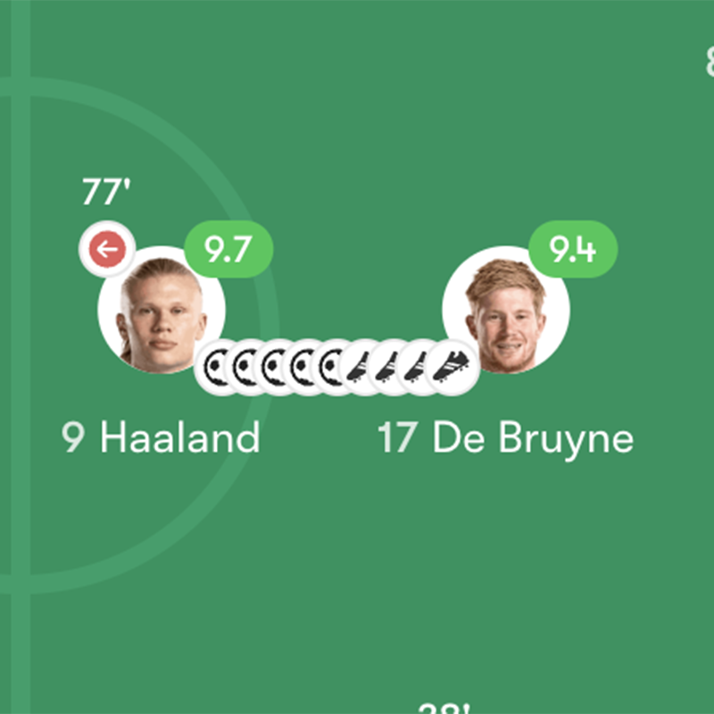 MenInBlazers's tweet photo. Haaland &amp; KDB broke Fotmob. https://t.co/Shw3g5NZWP