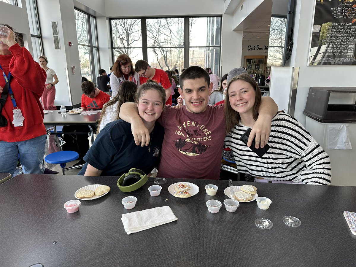 CSfriendship's tweet photo. A look back at our February cookie decorating party! ❤️🍪 https://t.co/UXM8vdtIMb