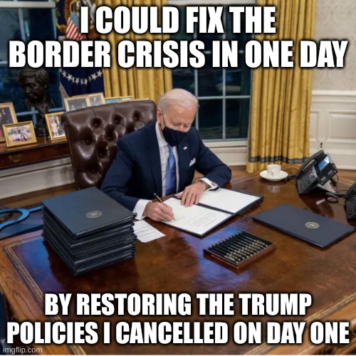 🚂Penny280🚃 Biden COULD fix the boarder, But he just doesn't want to!! @WinterAsh12 @scaryguy @jAlmz5 @_KatDaBrat @Karly928 @PSwal807 @BostonTeaParti @Chloe4Djt @JPC4USA @BB_Scats @Kathicupidsmom @Ludicris13 @GodbeyToby @m86742 @OGJavaB1 @doug_maga @Sam99AZ @lakemonstercl1…