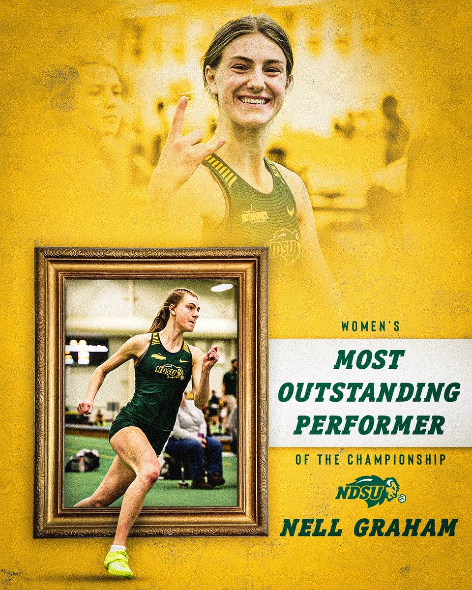 𝑺𝒊𝒎𝒑𝒍𝒚 𝒕𝒉𝒆 𝑩𝒆𝒔𝒕.

Nell Graham has been named the 𝙈𝙤𝙨𝙩 𝙊𝙪𝙩𝙨𝙩𝙖𝙣𝙙𝙞𝙣𝙜 𝙋𝙚𝙧𝙛𝙤𝙧𝙢𝙚𝙧 𝙤𝙛 𝙩𝙝𝙚 𝘾𝙝𝙖𝙢𝙥𝙞𝙤𝙣𝙨𝙝𝙞𝙥!

400m champ
4x400m runner-up
3rd in pentathlon
6th in 200m

Also ran 2:13.73 in the pent 800m, which would've won the 800m final.