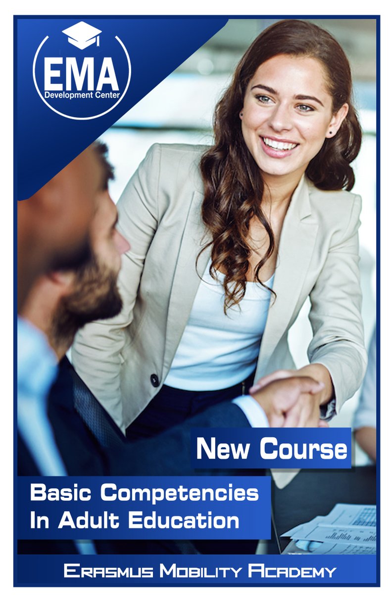At Erasmus Mobility Academy, we're offering specialized Erasmus Plus Courses for adult education trainers! Our courses provide an interactive program covering the fundamental principles and competencies of adult education. 
erasmusmobilityacademy.com/courses/basic-…