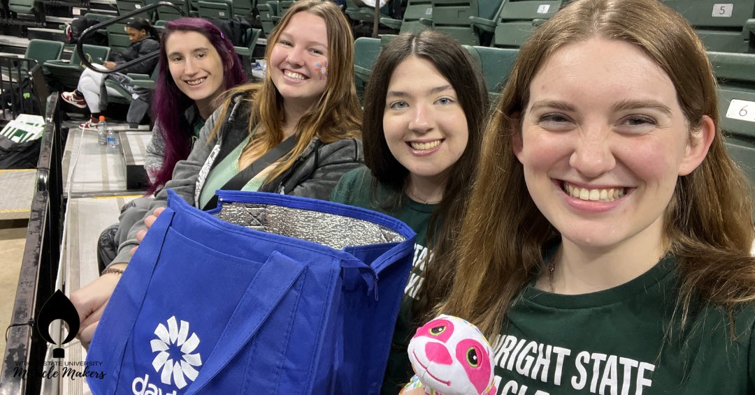 We are 25 DAYS away from Raiderthon! Thank you to everyone who came out last week for Miracle Night at the @wrightstatewbb game! We cannot wait to see YOU at Raiderthon 2024 where you can meet Ella, Avery, Nehemiah and other kids treated at @daytonchildrens! 

Register now! #kcw