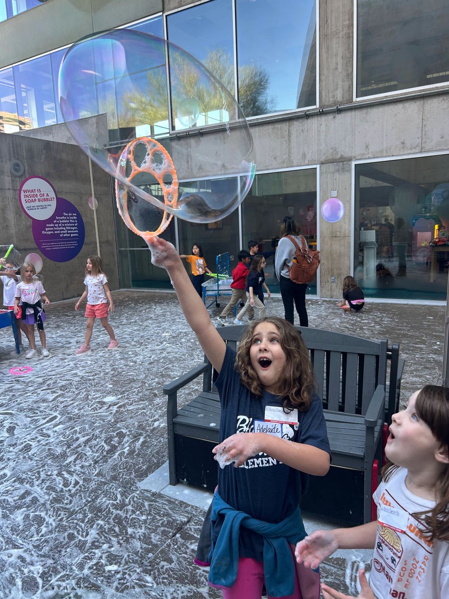 2nd graders at Black Mountain had what looks to be an amazing time at the Arizona Science Center! Hands-on learning with friends, what could be better? #ccusd93 #inspireexcellence