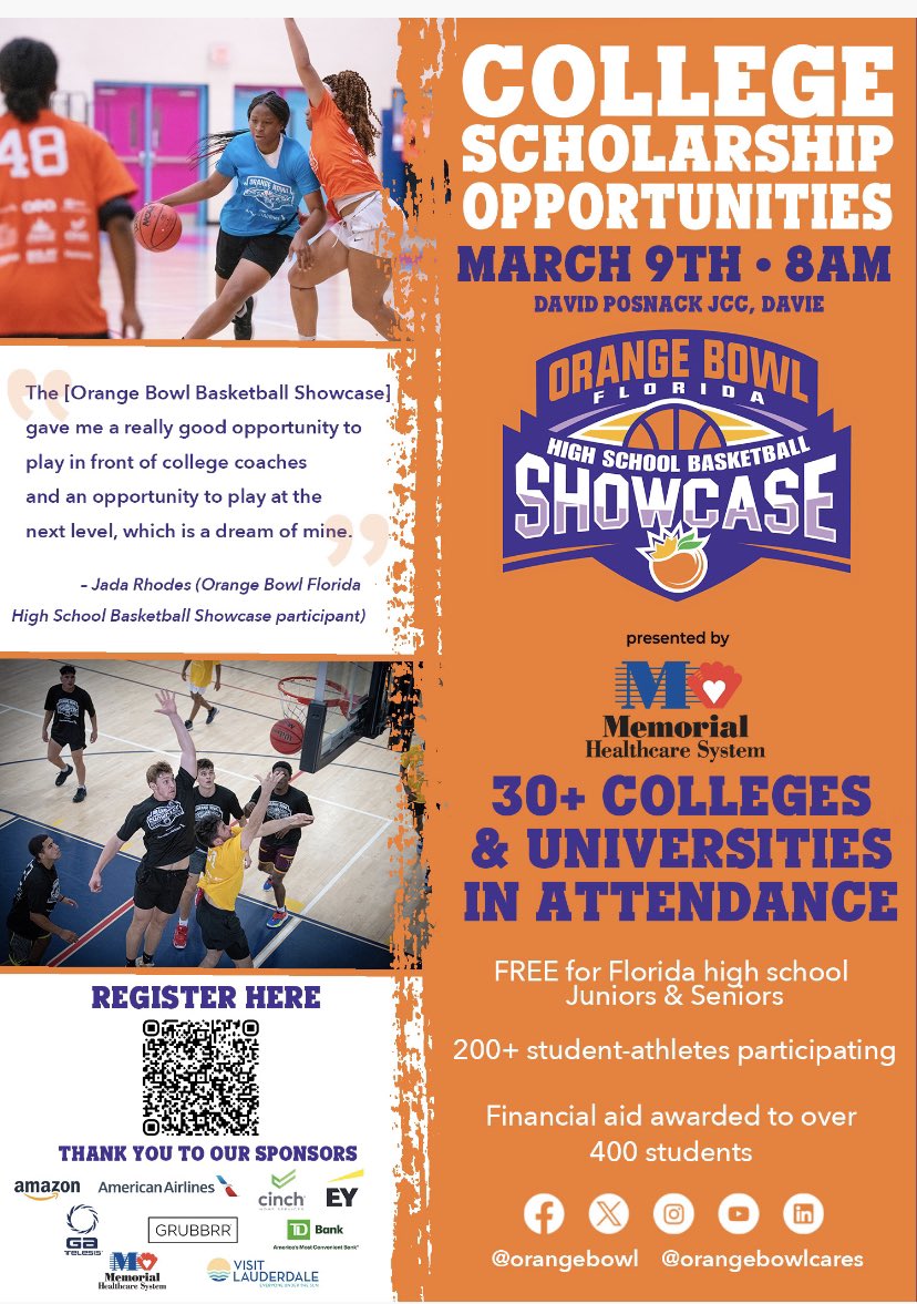 PLEASE SHARE

We need to represent South Florida with the best women at this event.  Over 25 college coaches have committed to attend and it’s FREE to the players who live in Florida. Mens side is sold out with over 120 men.
<a href="/SUTSReport/">SUTS Report</a> @TeamKnightHoopz <a href="/MiamiSuns/">Miami Suns</a> <a href="/GNation_BBALL/">G Nation 🏀</a>