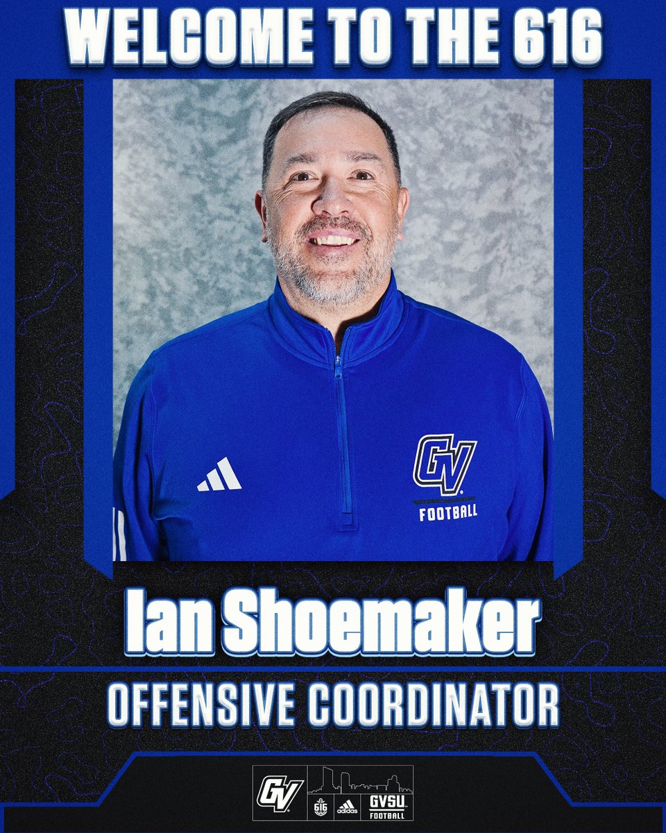 Welcome to the GVSU Football program Ian Shoemaker. We are excited to have you join us and can't wait to get started with spring practice. #AnchorUp gvsulakers.com/news/2024/2/27…