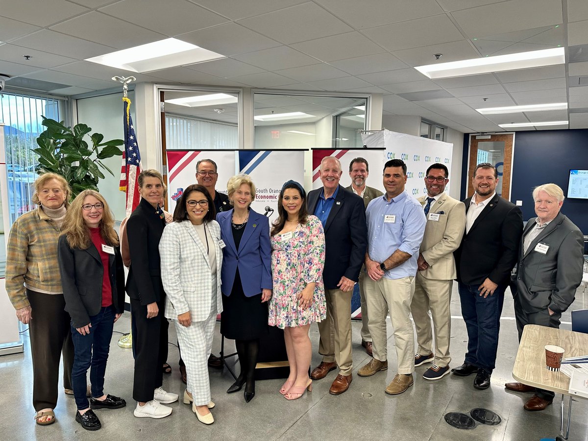 .@CoxComm and long-time partner, South Orange County Economic Coalition, were proud to host Coffee Conversations featuring Assembly Member @DianeDixonAD72 where she shared her legislative priorities. #LifeAtCox #MakeYourMark #OrangeCounty