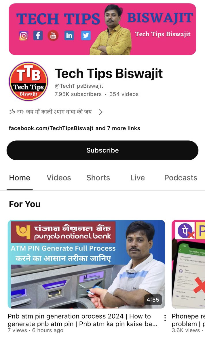 TechTipsBiswjit's tweet image. youtube.com/@TechTipsBiswa…
New Video Link:- 👆