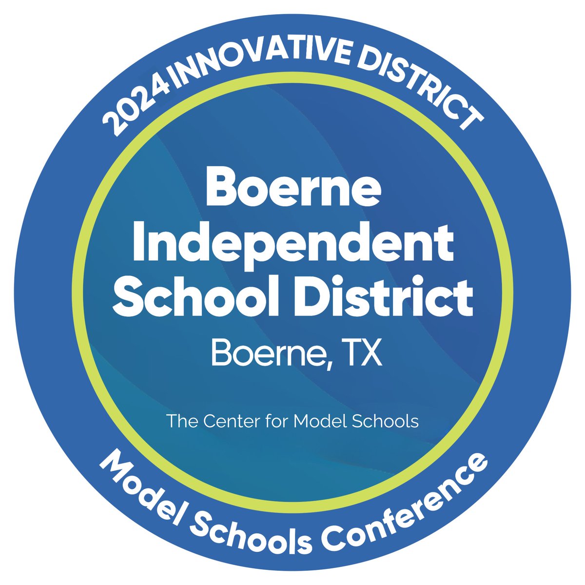 BoerneISD's tweet photo. ‼️ The Center for Model Schools formerly the International Center for Leadership in Education, has named the Boerne Independent School District a 2024 Innovative District!
 
BISD is one of only 12 Innovative Districts from across the U.S!
 
FULL STORY: https://t.co/1X4SxcEKUz https://t.co/LSzKVgB71D