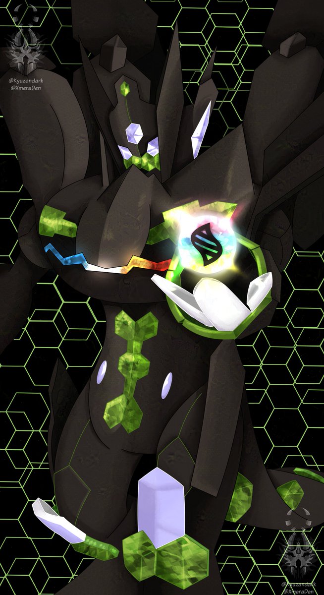 XmeraDen's tweet photo. Zygarde https://t.co/vClF6gmc33