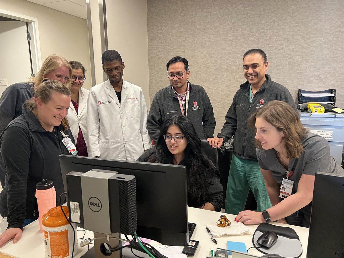 As we go into recruitment season for our #NCCFellowship it’s so great to see OSU be recognized as the @SCCMohio’s Critical Care Training Program of the month! Congratulations to the phenomenal group working hard to train our awesome fellows! 👏🏽👏🏽@SCCM_Neuro @SCCM @neurocritical