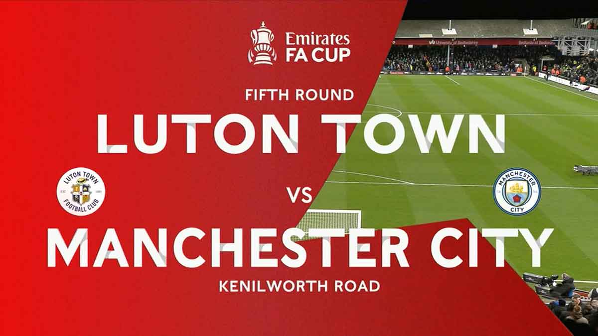 Full Match: Luton Town vs Manchester City