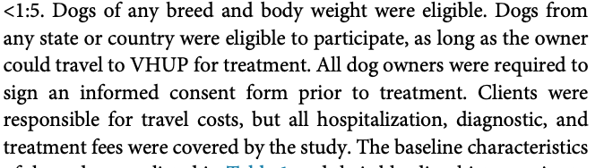 Did you know that if your dog has #hemophilia they can be treated with gene therapy? This study reports the long term results of 12 companion dogs with hemophilia treated with gene therapy. Reduction in bleed rate and improvement in quality of life. tinyurl.com/fuxtp3hp