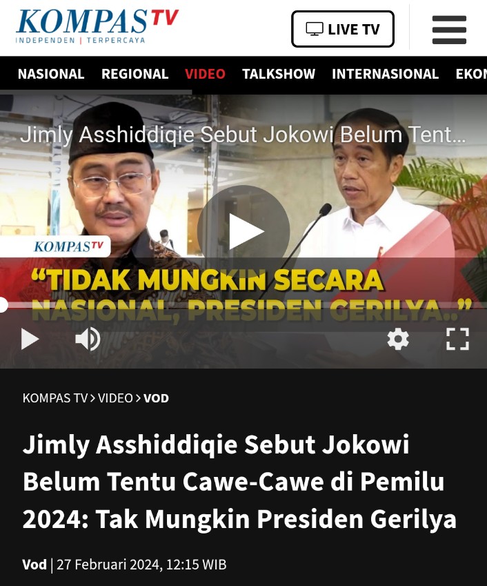 PetugasRakyatRI's tweet photo. Oalah kok jadi bengak gini seorang profesor ?

Eh Jimly Asshiddiqie yang gak mungkin itu kau makan dan berak sekaligus dari mulut. 

Seorang presiden punya Otoritas apapun bahkan sangat berwewenang memerintah seluruh instrumen negara untuk memenangkan anaknya, ngubah aturan aja dia bisa apalagi cuma cawe² grilya menangkan anaknya.