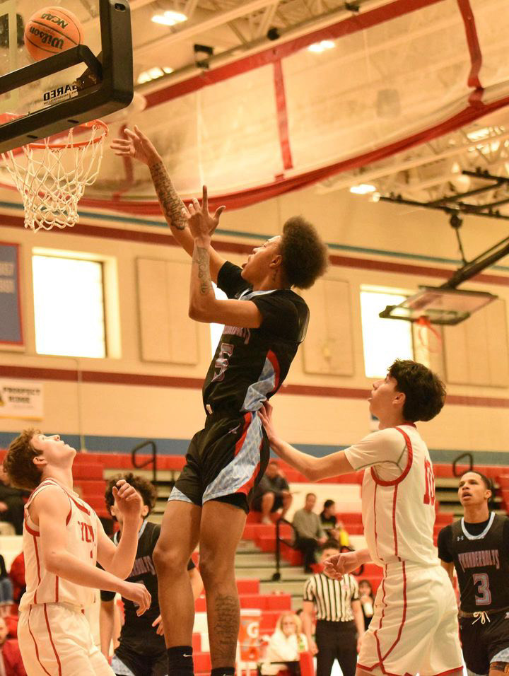 🔥DeShawn Fox is on fire!🏀 On top of scoring 1000 points he just crushed the state record for most points scored in a high school game, scoring 76 points. The previous record winner was also a <a href="/ManualHSTbolts/">Manual High School</a> student, Chuckie Sproling, who scored 74 points in 1987! Congrats!🤩👏