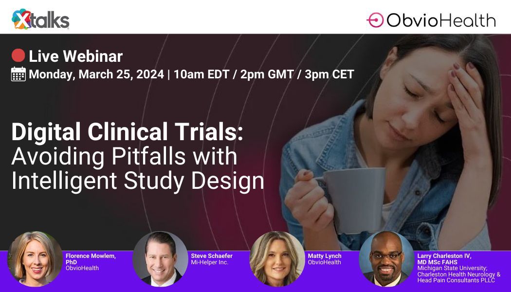 Xtalks Medical Device (@xtalksmeddevice) on Twitter photo 🔬 Join ObvioHealth for a webinar focusing on the design & deployment of a remote medical device trial. Learn about the success of this clinical trial, including meticulous study design, a comprehensive patient training program and more: buff.ly/3Idb5td
#RemoteMonitoring 🔬 Join ObvioHealth for a webinar focusing on the design & deployment of a remote medical device trial. Learn about the success of this clinical trial, including meticulous study design, a comprehensive patient training program and more: buff.ly/3Idb5td
#RemoteMonitoring