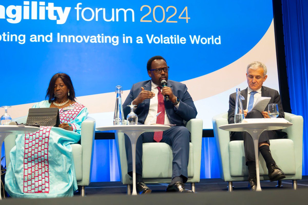 At the plenary session of the #FragilityForum 2024 organized by the @WorldBank, I shared my insights into Somalia’s journey to resilience and lessons learned in facing the impacts of climate change.