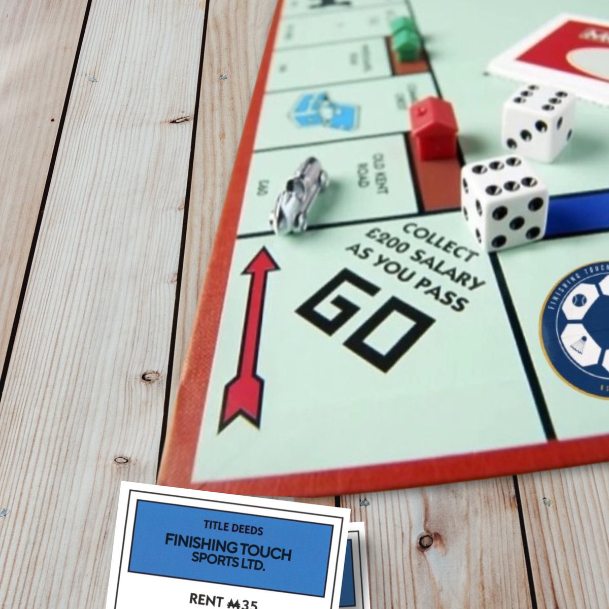 💛💙 ST. ALBANS MONOPOLY! 
Mayfair replacement needed?…🧐👀

#monopoly 
#stalbans
#stalbanslife 
#stalbansbusinesses