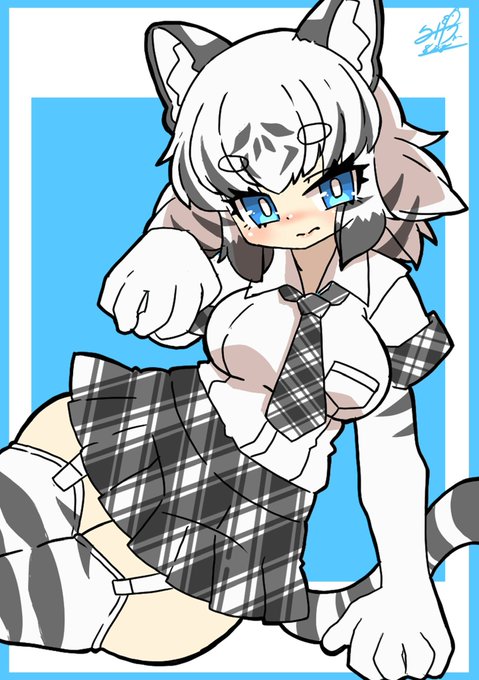 久しぶりにホワイトタイガーちゃん
「隊長、また我の抱き枕になってくれないか…?」
(けものフレンズ) 