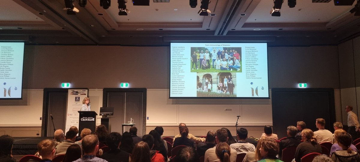 CD1MR1's tweet image. Prof. Agnes Lehuen delivering the keynote for #CD1MR12024 to wrap up day 2. Tour de force on all things MAIT cell activation, autoimmunity, metabolic and infectious diseases.